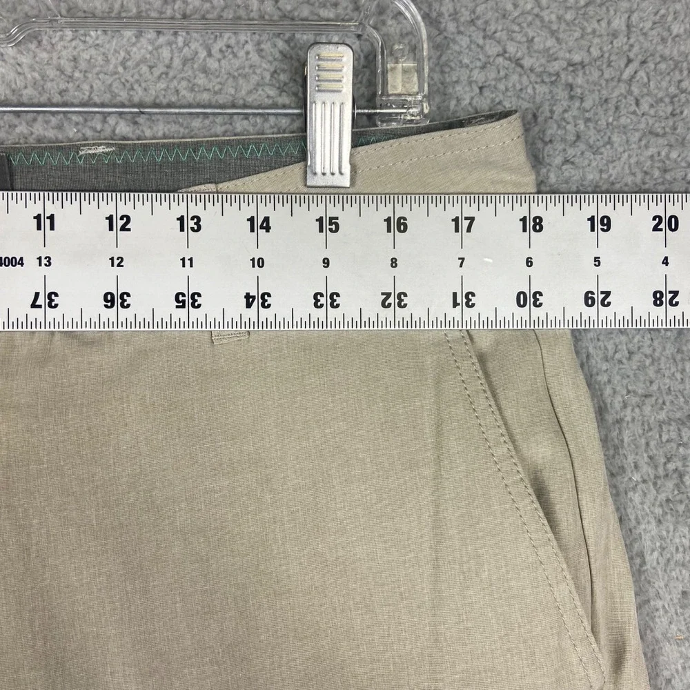 Linksoul Mens Pants Chino Golf‎ Beige Stretch Performance 34R **Actual 36x32